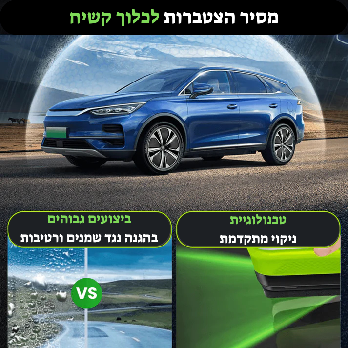 ערכת הגנה לשמשות מבית סוליביה – ™CarClear
